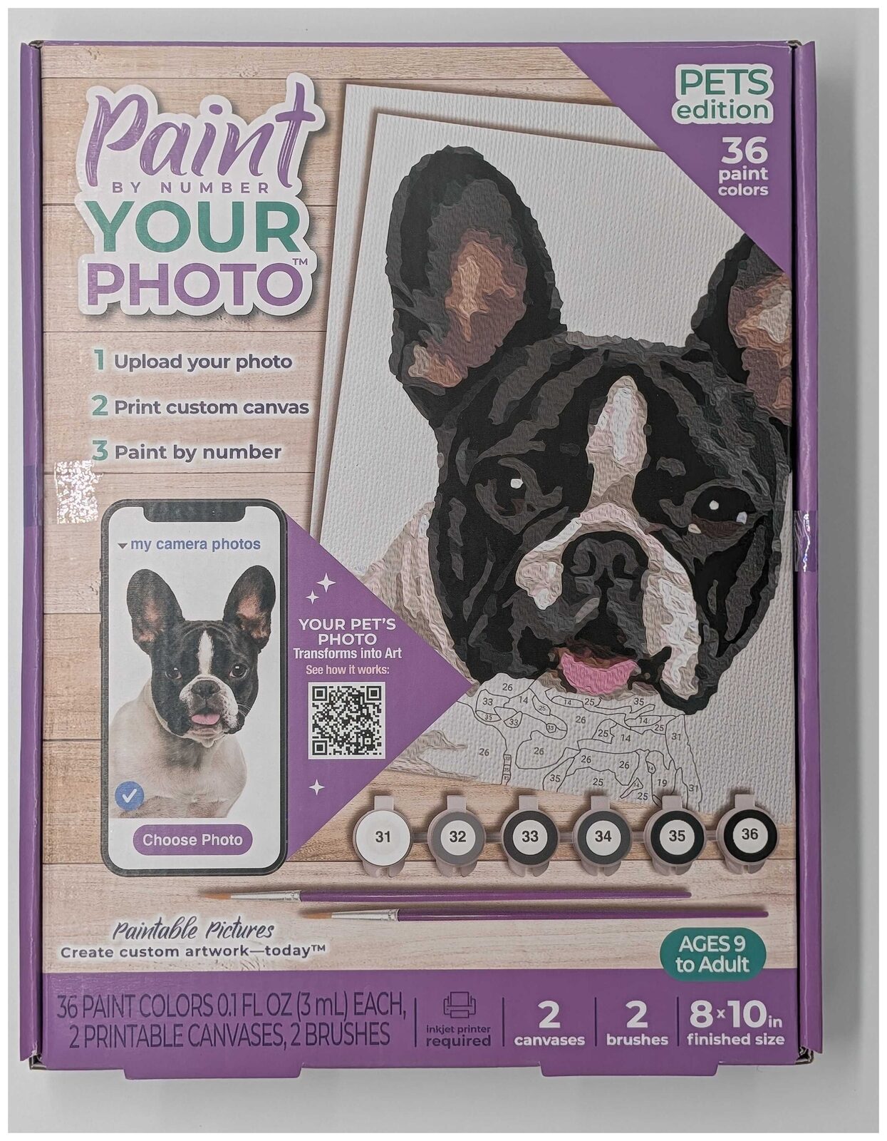Paint Your Photo by Numbers - Pet Edition